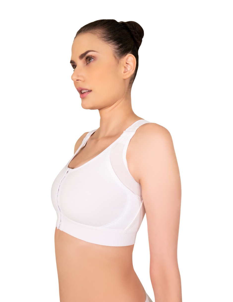 Brassiere peto medio copa preformada para mujer 3