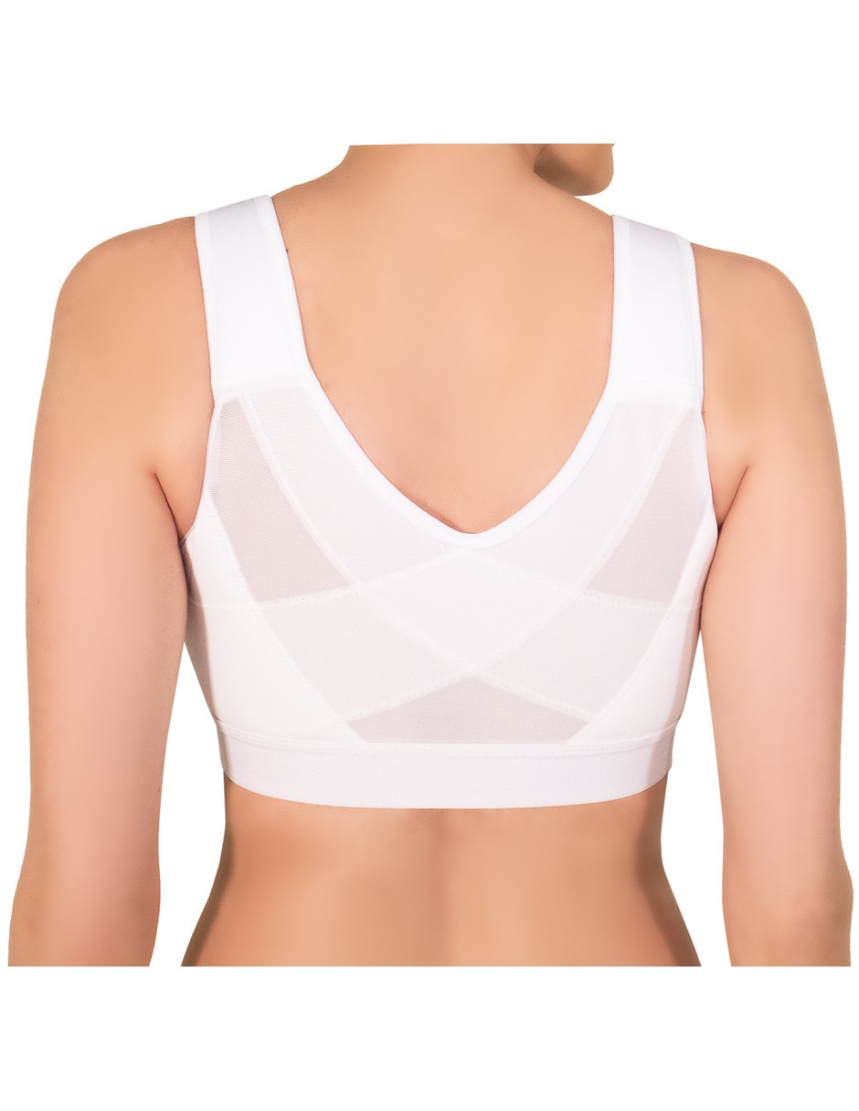 Brassiere peto medio copa preformada para mujer 5