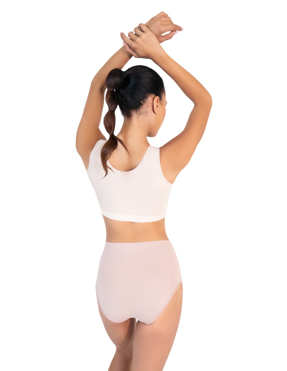 Brassiere peto medio copa preformada para mujer 5