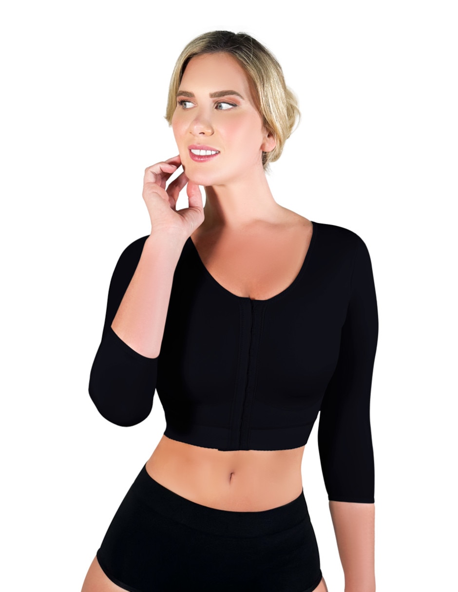 Brassiere peto medio copa preformada mastectomía para mujer 2