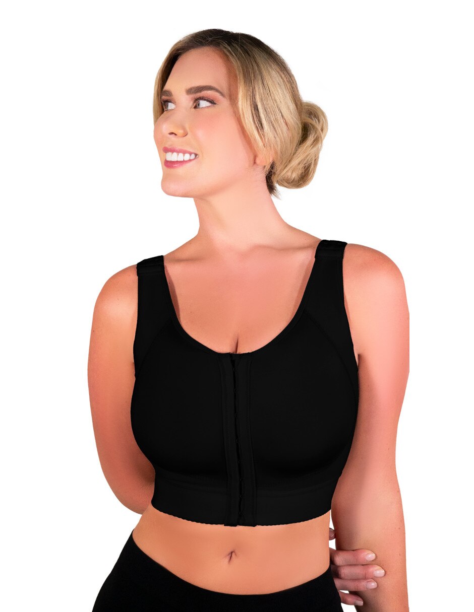 Brassiere peto medio copa sin copa mastectomía para mujer 3