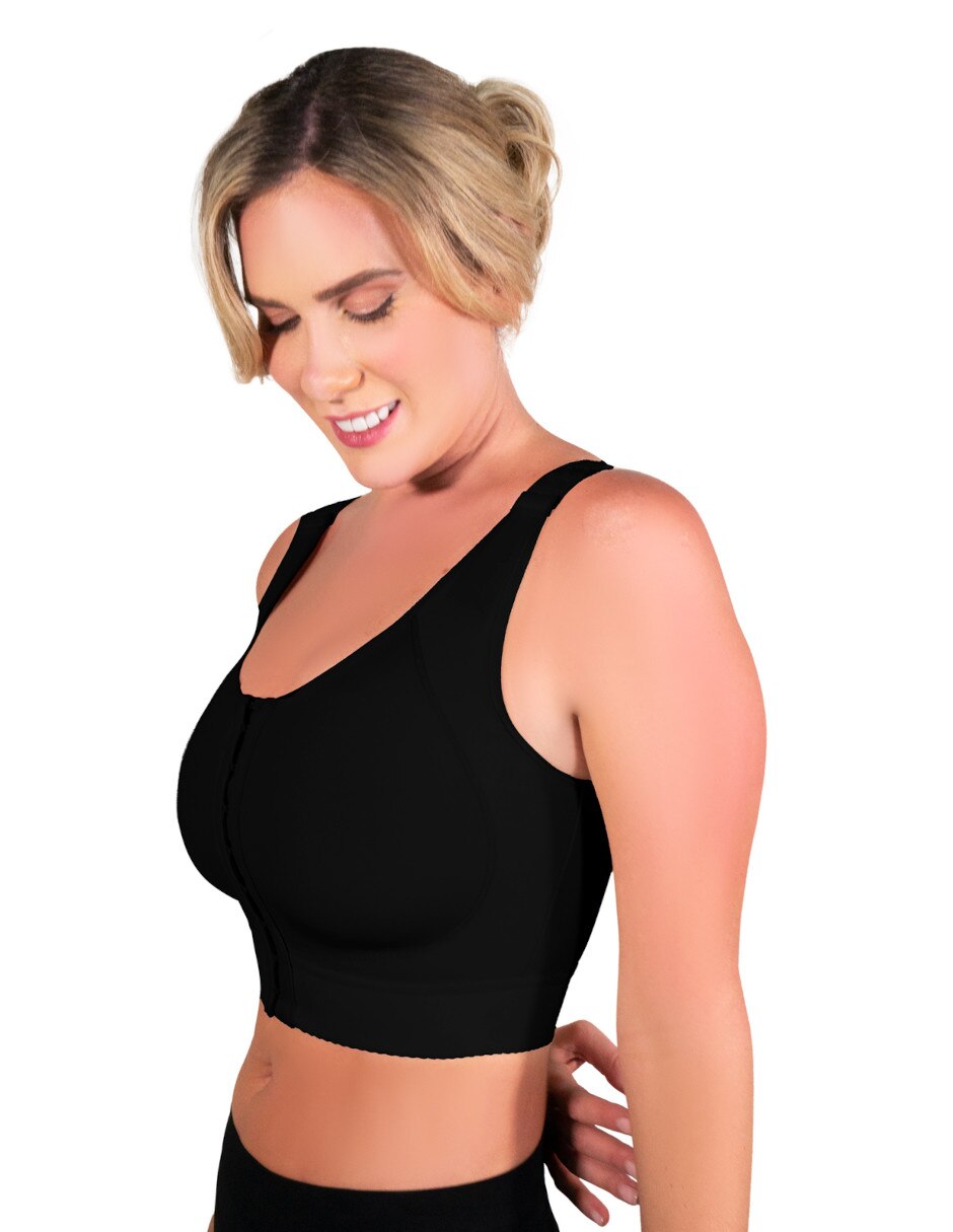 Brassiere peto medio copa sin copa mastectomía para mujer 5