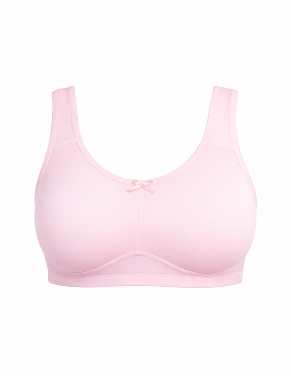 Brassiere peto medio copa preformada mastectomía para mujer 1
