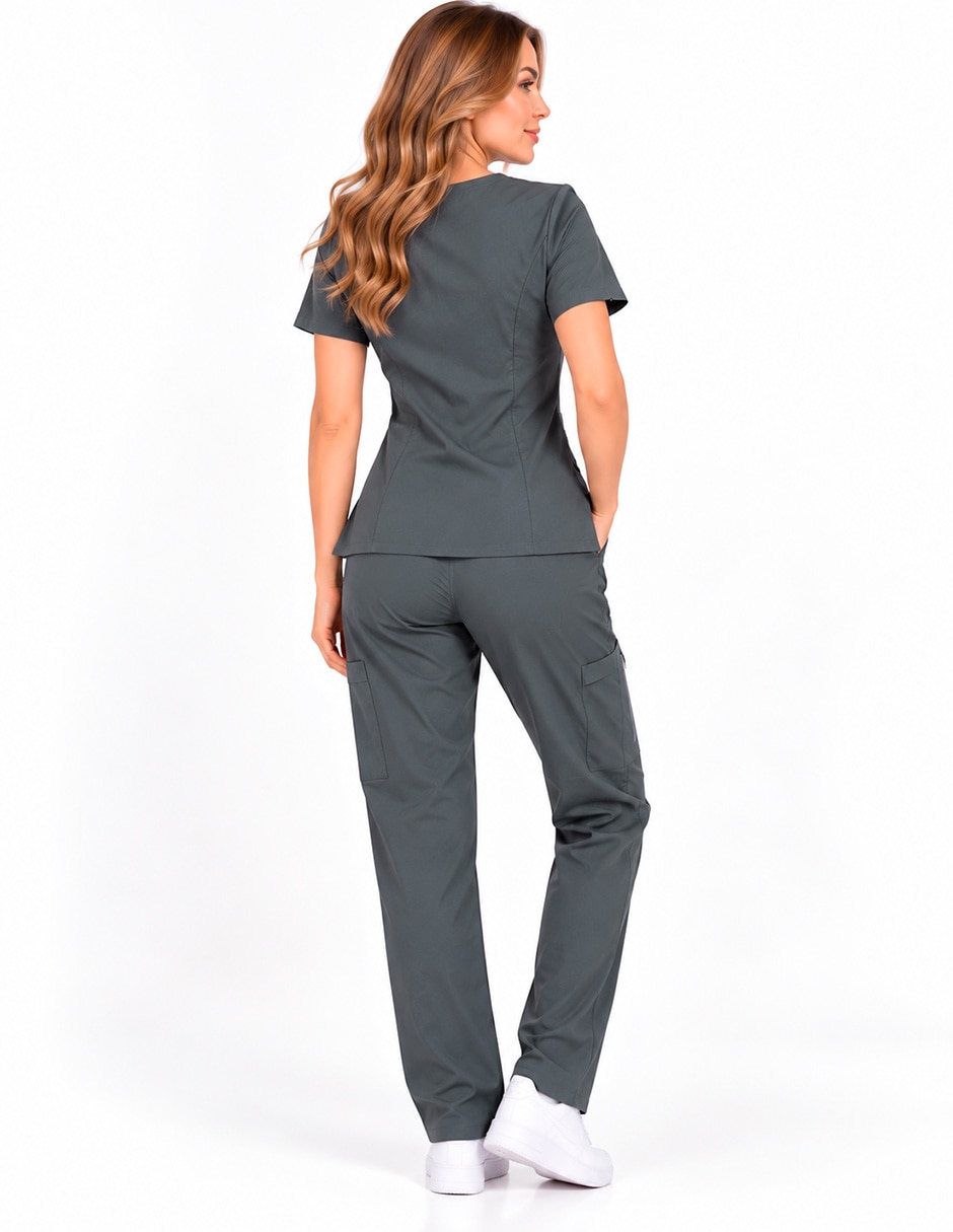 Pijama quirúrgica estilo regular para mujer 2