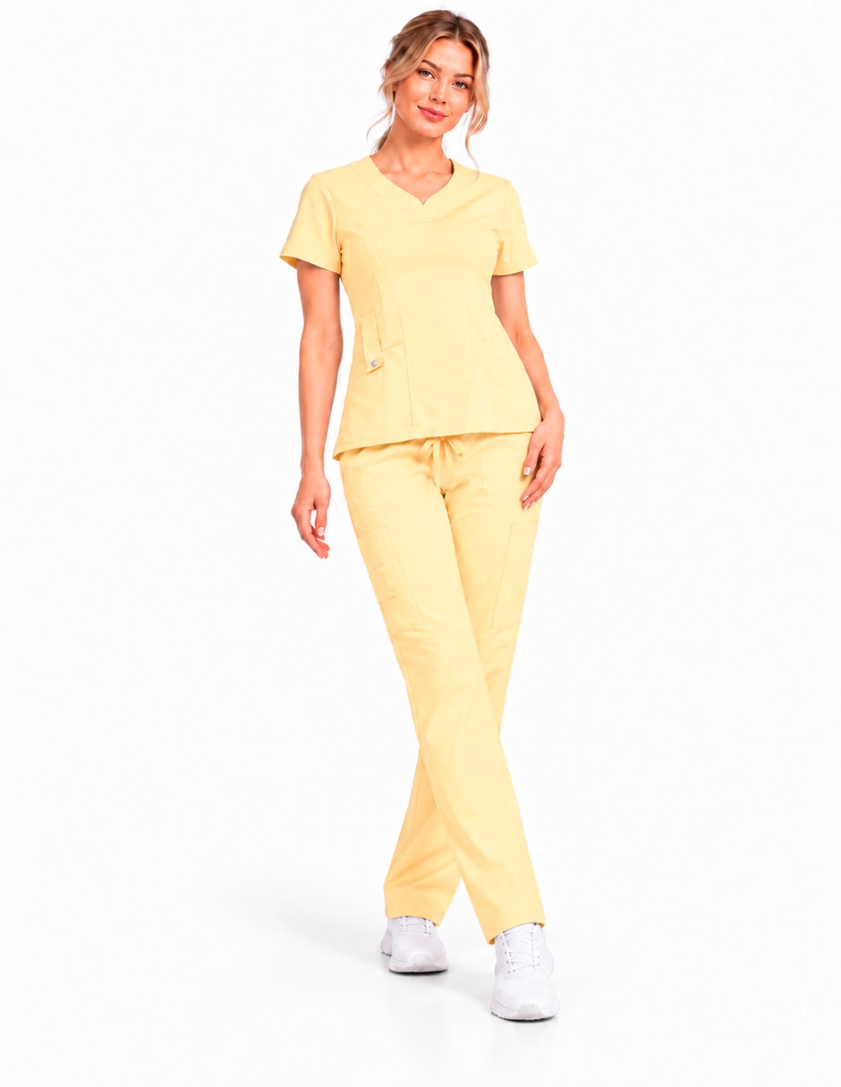 Pijama quirúrgica estilo regular para mujer Pijama quirúrgica estilo regular para mujer