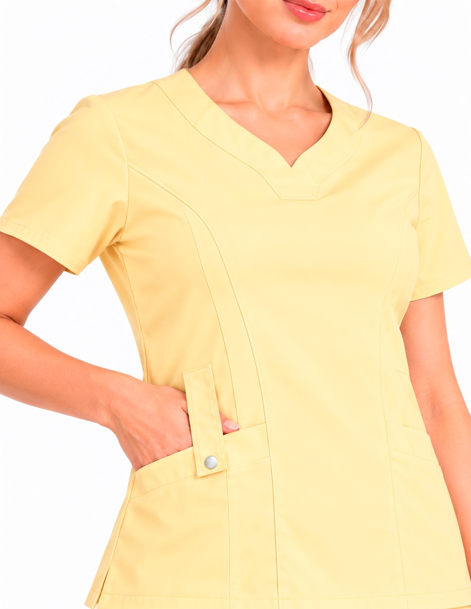 Pijama quirúrgica estilo regular para mujer 4
