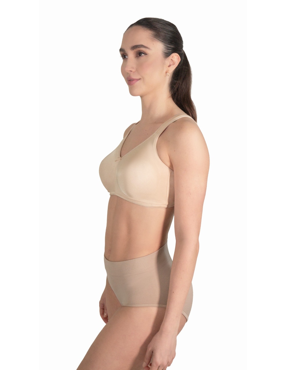 Brassiere peto medio copa preformada mastectomía para mujer 3