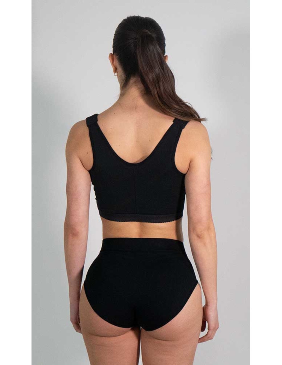 Brassiere peto medio copa preformada mastectomía para mujer 4