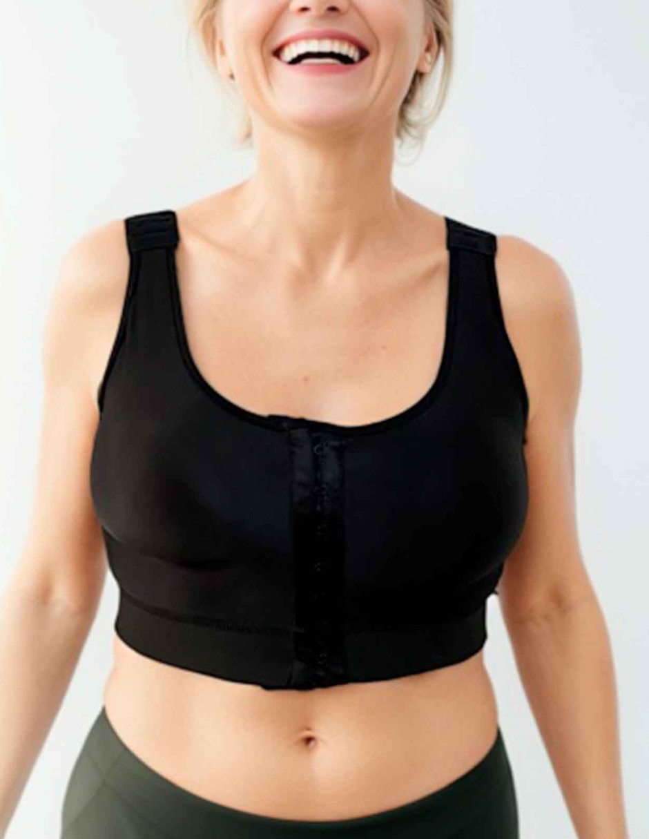 Brassiere peto medio copa preformada para mujer 2
