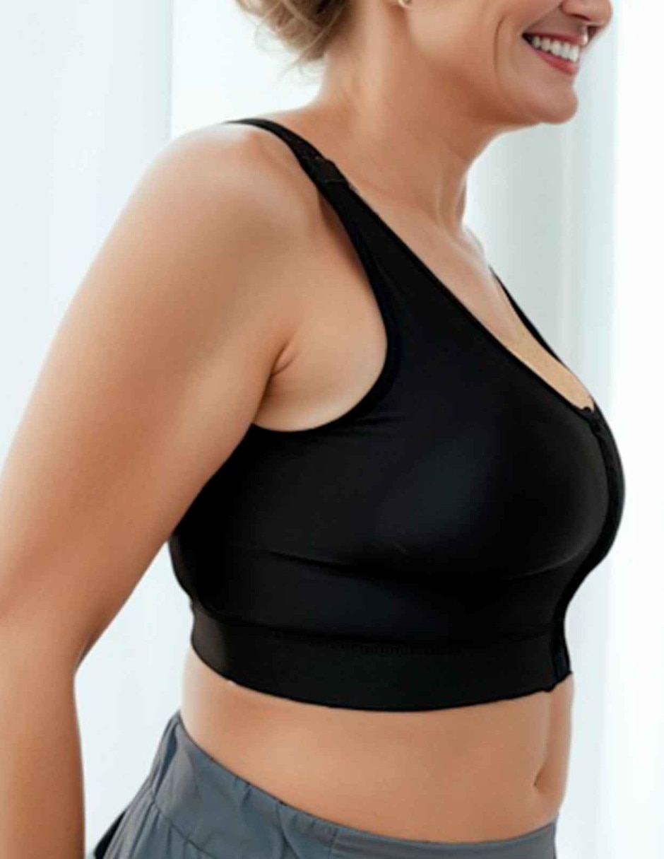 Brassiere peto medio copa preformada para mujer 3