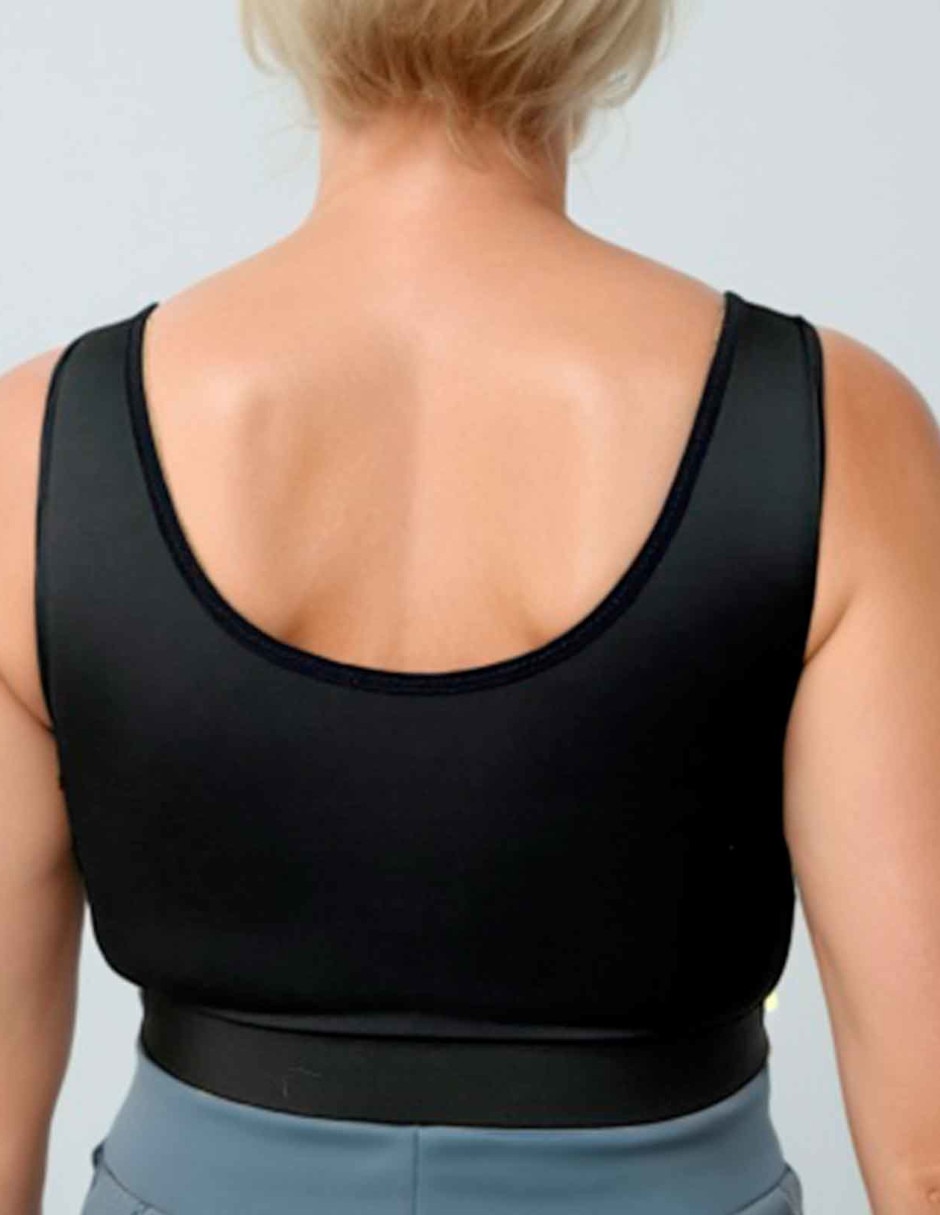 Brassiere peto medio copa preformada para mujer 4