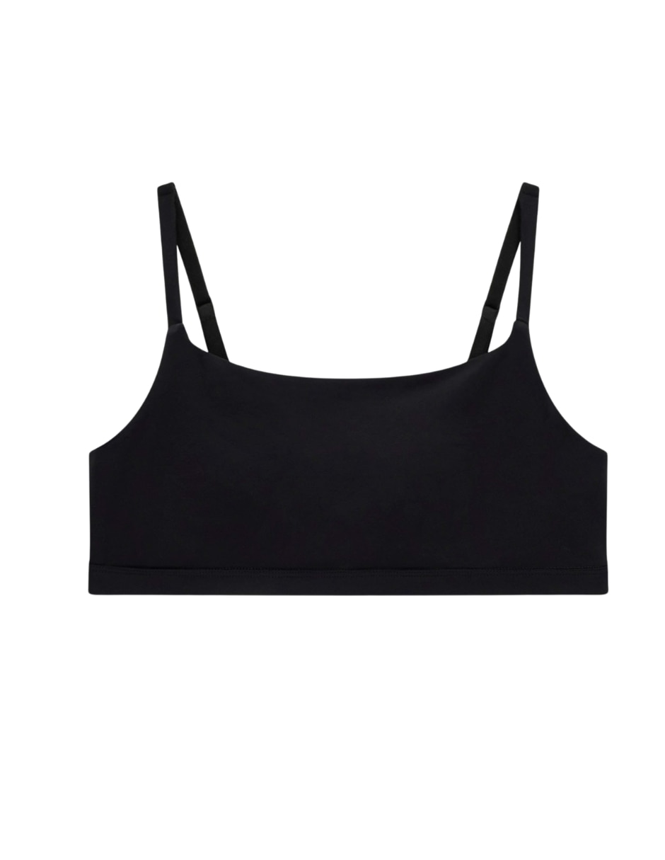 Top cuello con escote Top cuello con escote