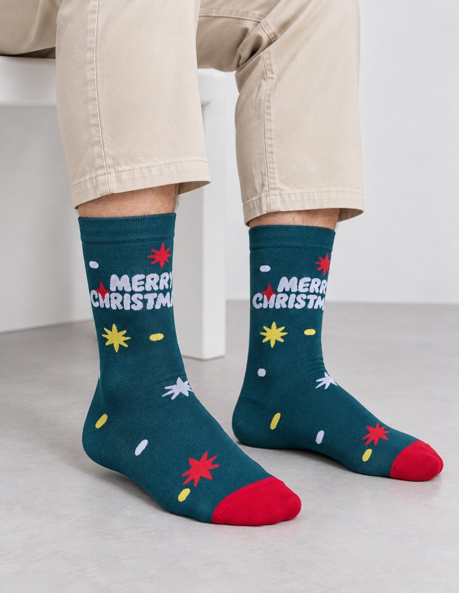 Calcetín de algodón para mujer 4 pares 4