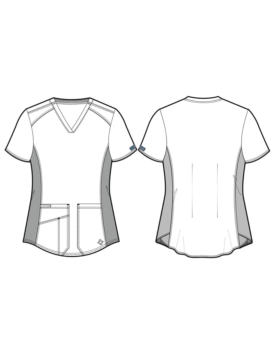 Pijama quirúrgica estilo regular para mujer 11