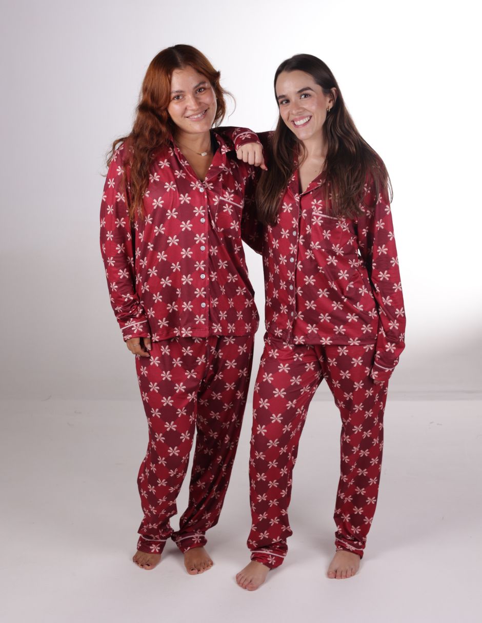 Conjunto pijama navidad para mujer 3
