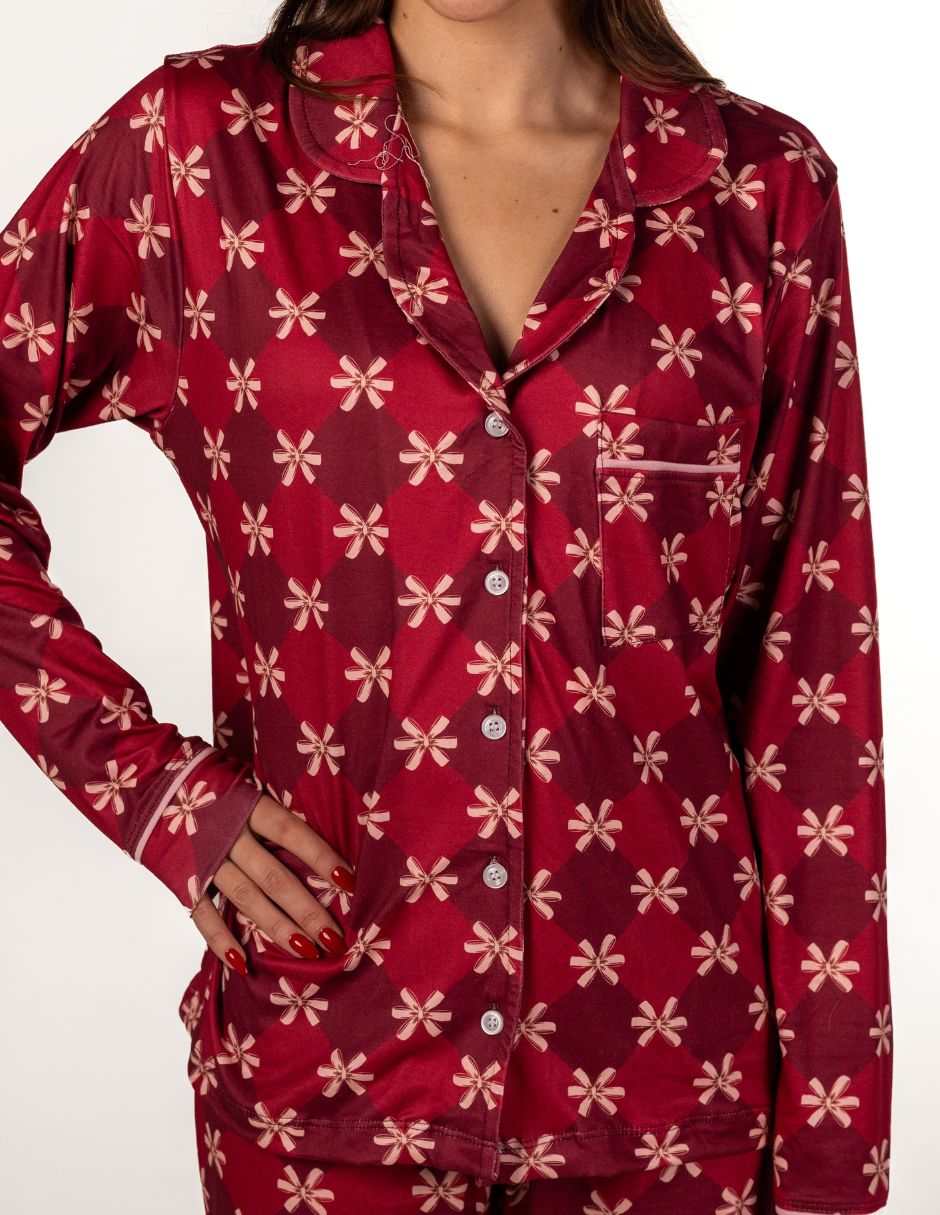 Conjunto pijama navidad para mujer 4