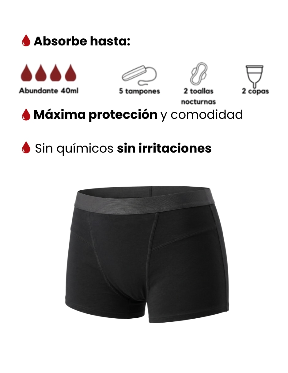 Set panty menstrual flujo abundante 4