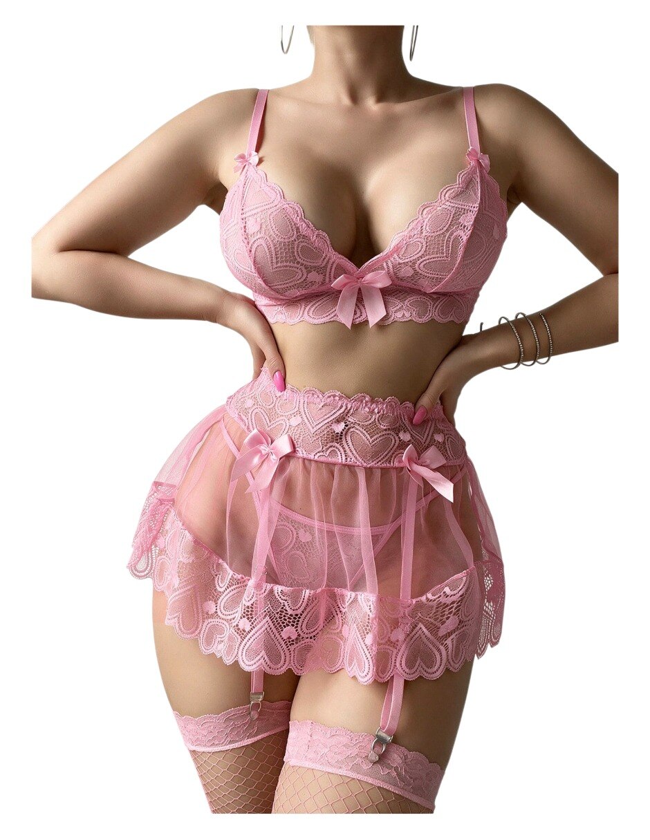 Set bra-panty-liguero 3