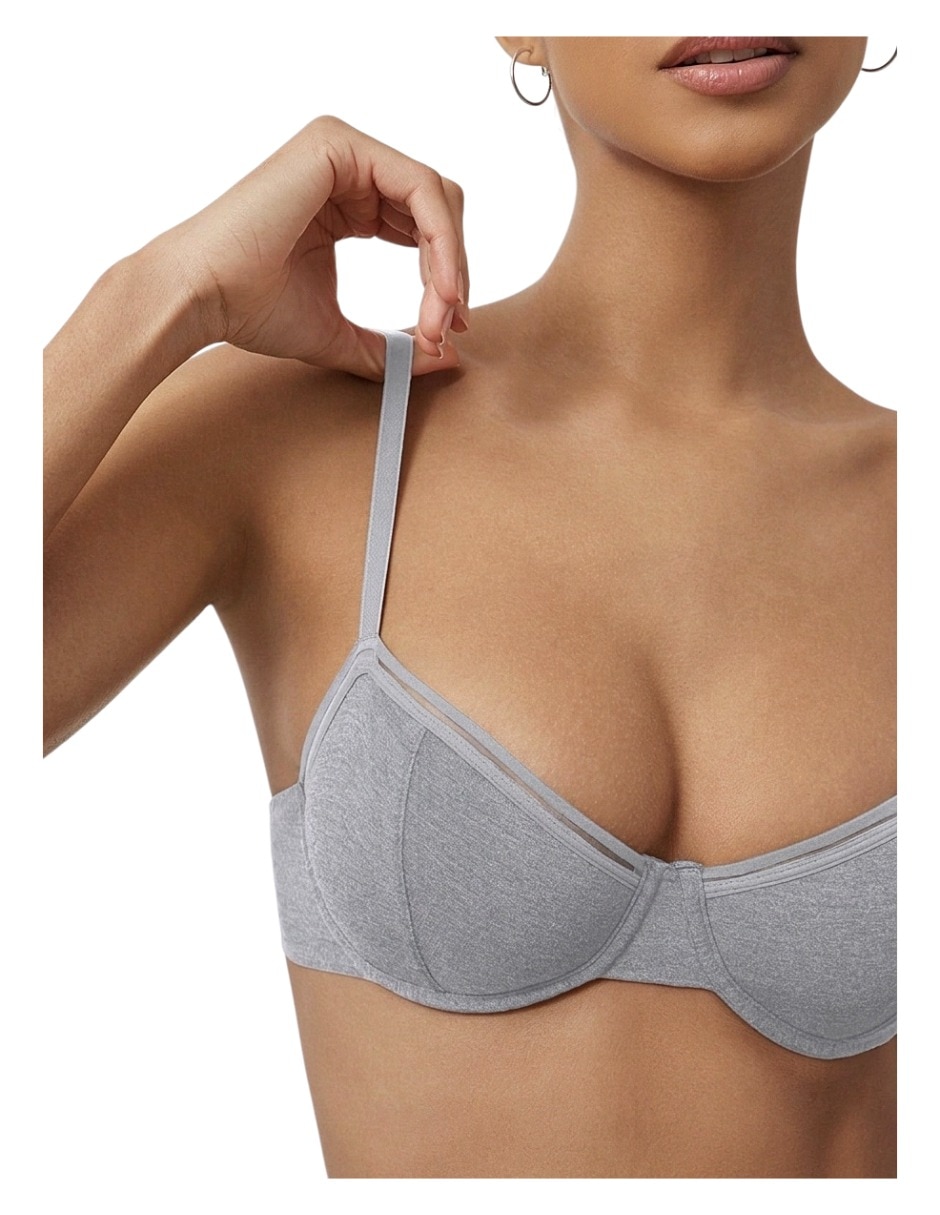 Brassiere corrector media copa para mujer