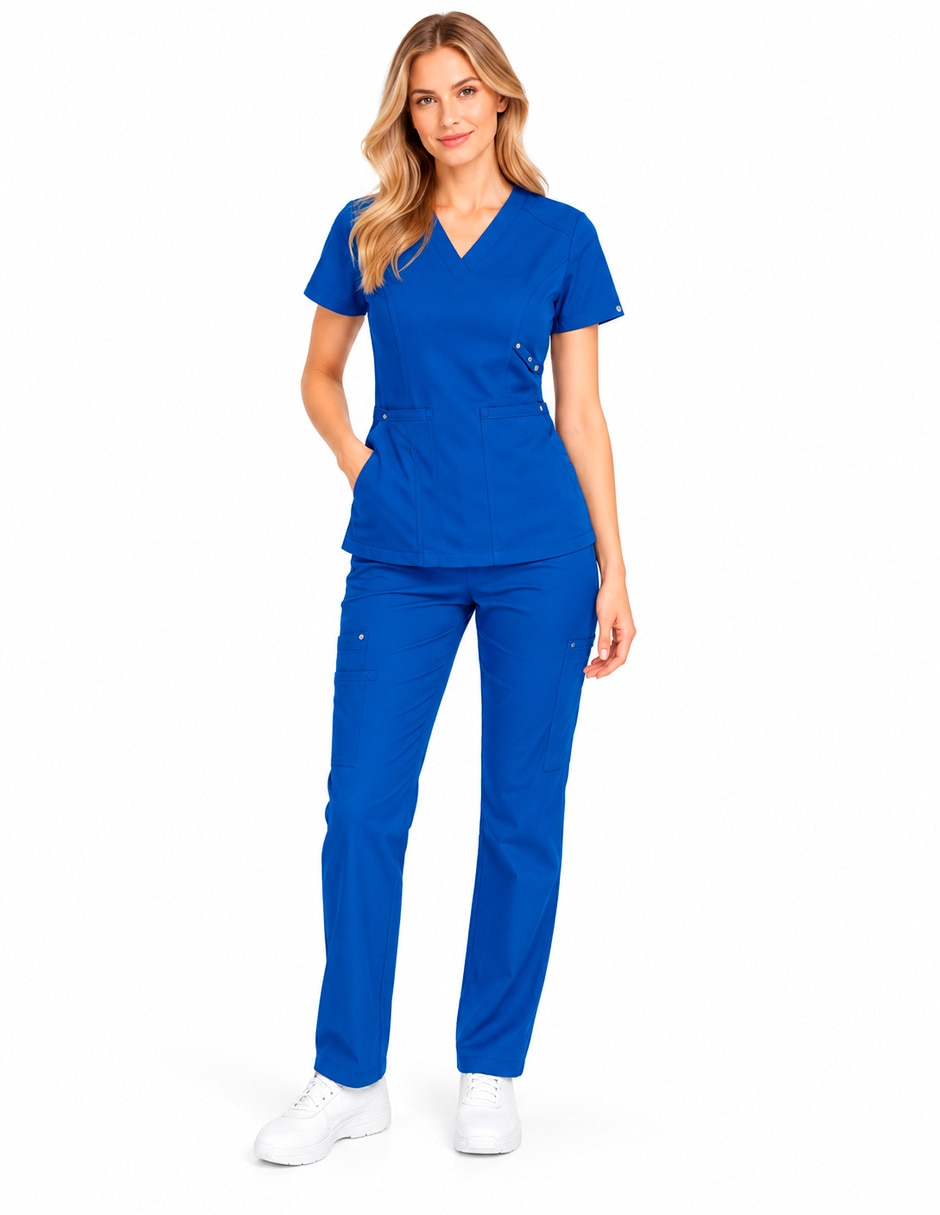 Pijama quirúrgica estilo regular para mujer Pijama quirúrgica estilo regular para mujer