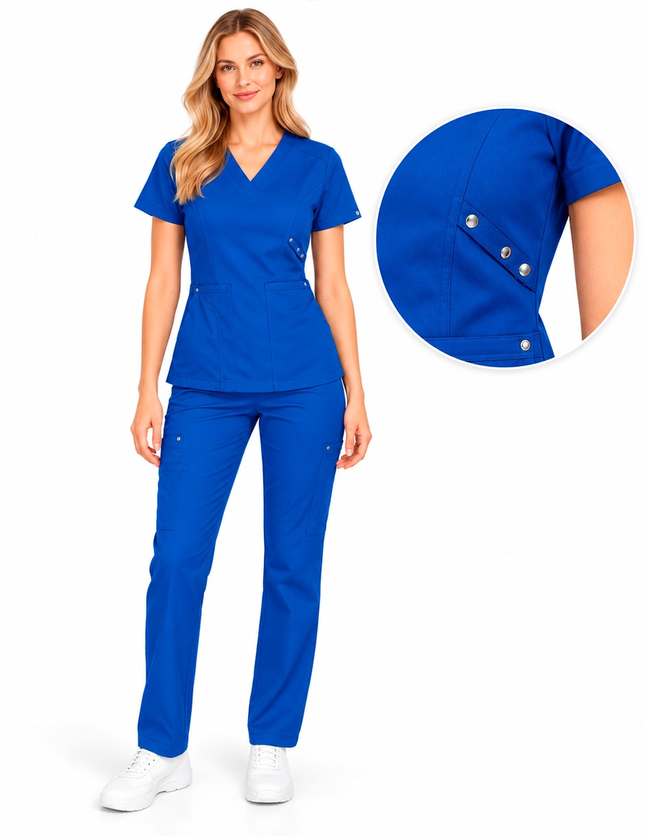 Pijama quirúrgica estilo regular para mujer 3