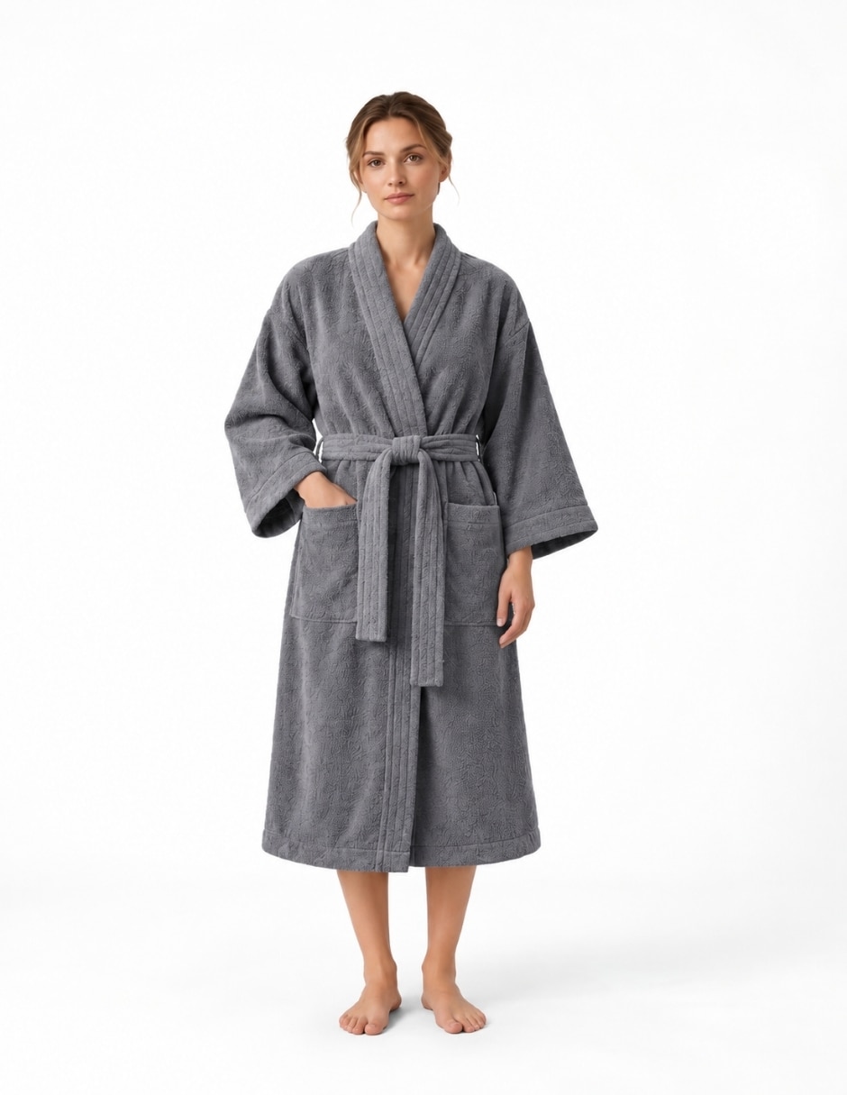 Bata de baño algodón unisex 1