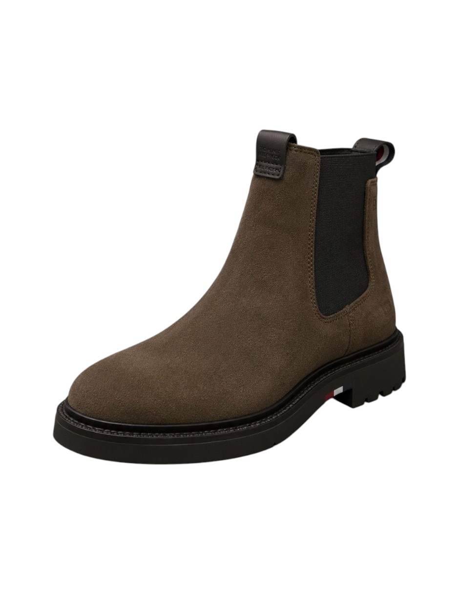 Tommy hilfiger botin de gamuza para hombre