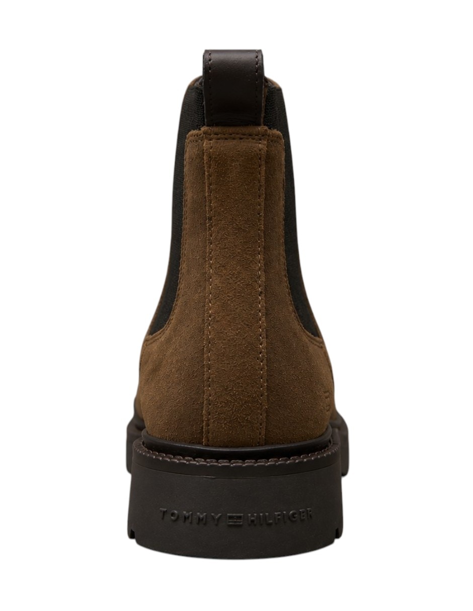 Tommy hilfiger botin de gamuza para hombre