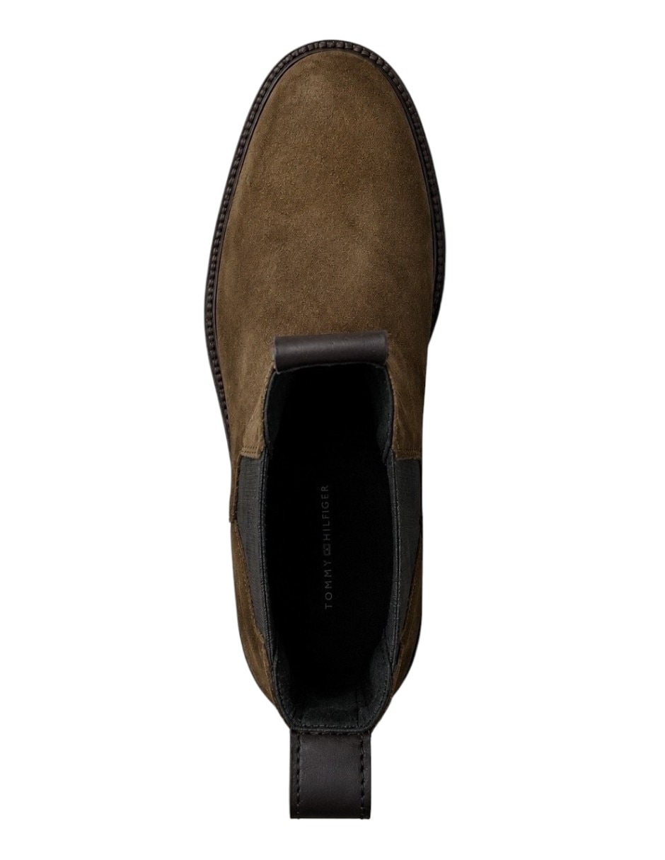 Tommy hilfiger botin de gamuza para hombre