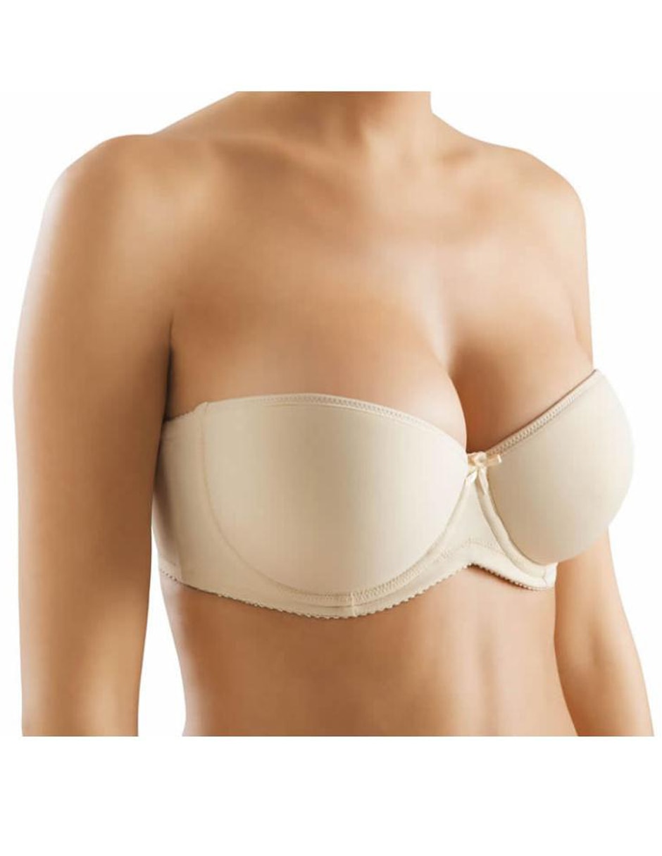 Brassiere strapless Princesse De Luxe media copa para mujer Brassiere strapless Princesse De Luxe media copa para mujer