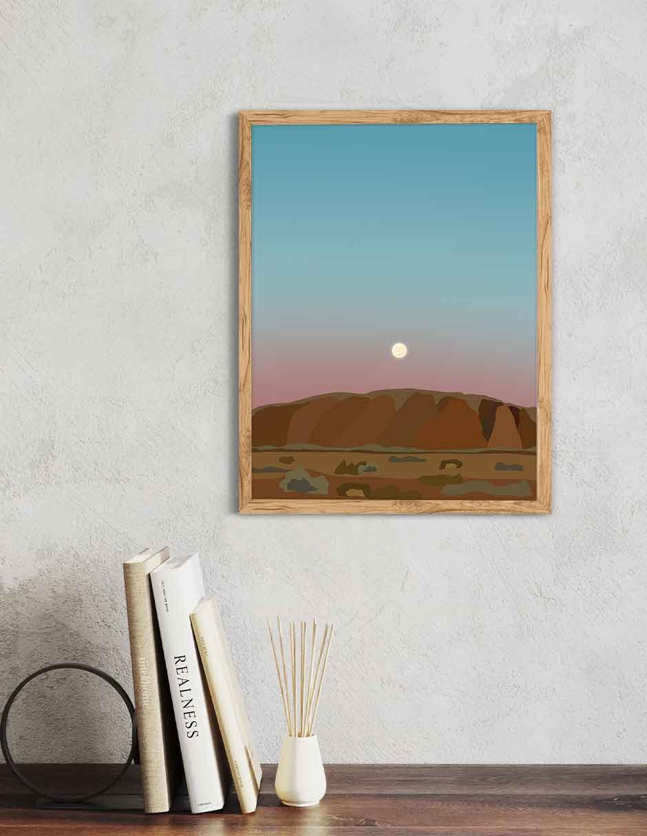 Cuadro decorativo Paisajes Ilustrados 4