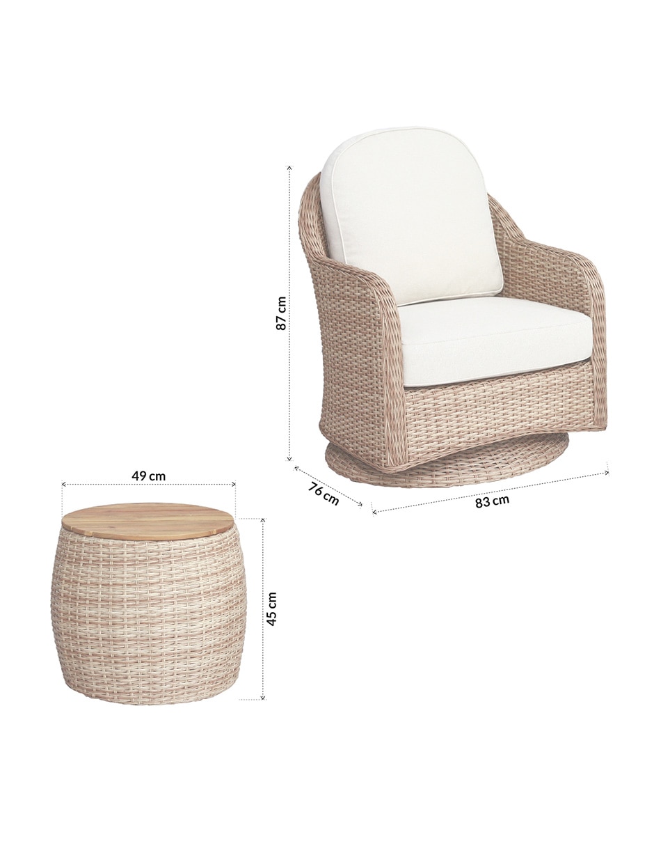 Set sala exterior miles 17